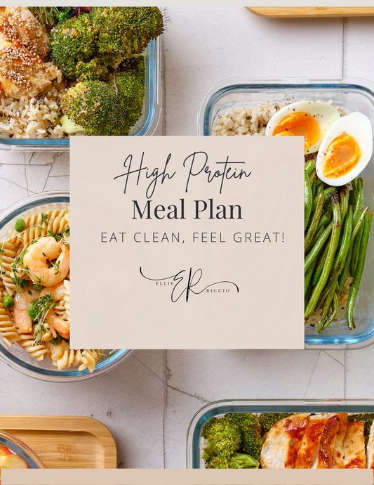 High Protein 4 Week Meal Plan